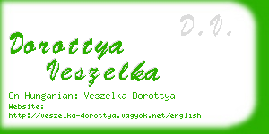 dorottya veszelka business card